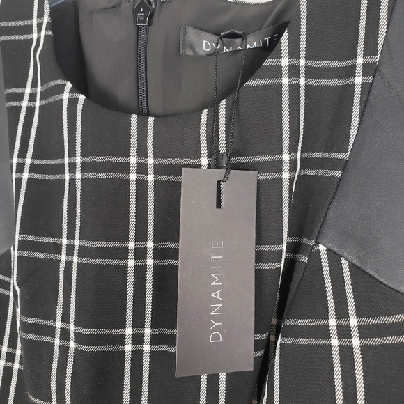 DYNAMITE fitted scuba dress - Picture 4 of 6